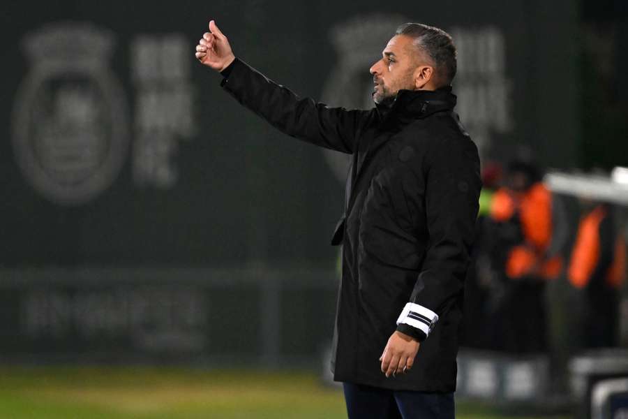 Rui Borges, treinador do Vitória SC