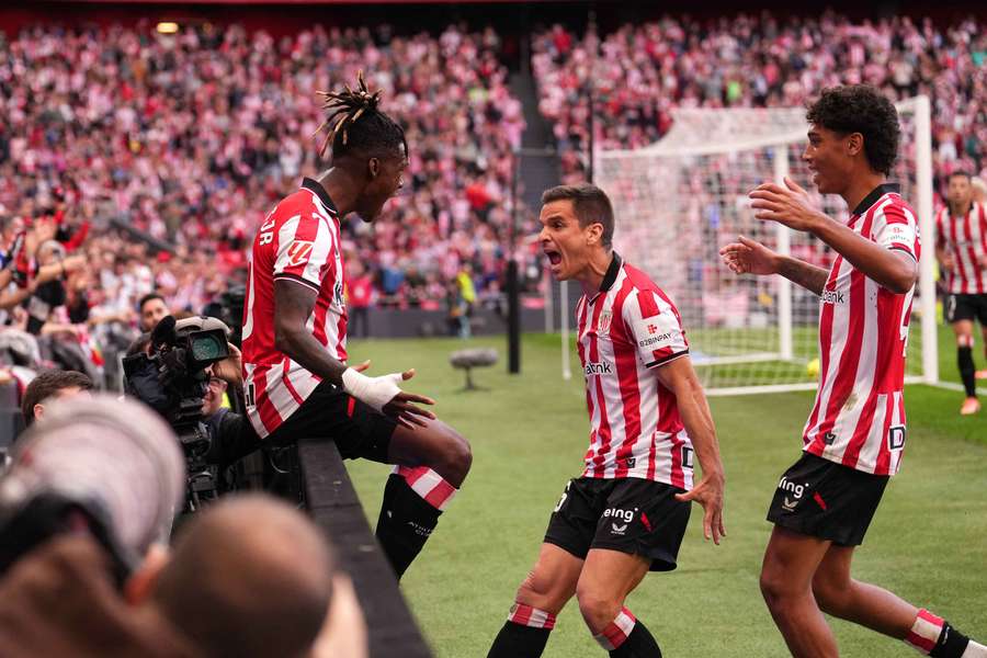 Nico Williams marcó un golazo Nico Williams marcó un golazo