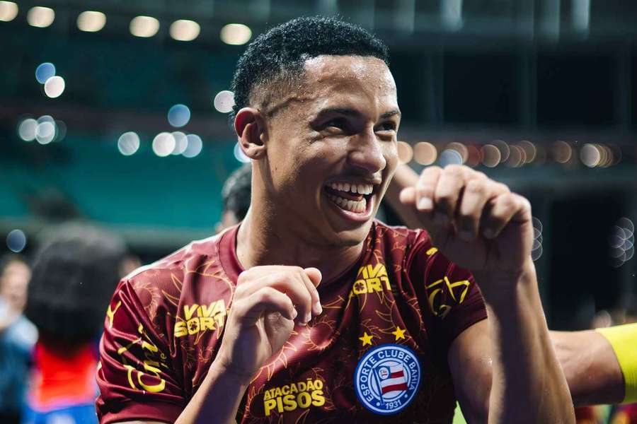 Tiago fez 11 golos em 52 jogos pelo Bahia