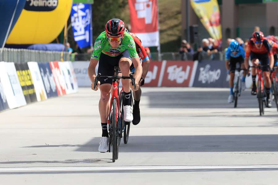Tao Geoghegan Hart vandt i 2020 det samlede klassement i Giro d'Italia.