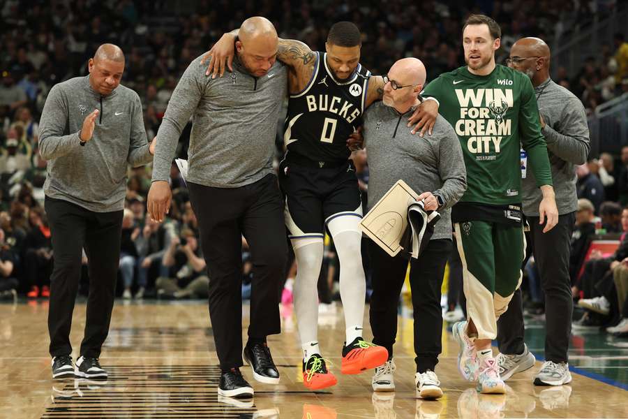 Kolejna kontuzja Damiana Lillarda. Koszykarz Milwaukee Bucks zerwał ścięgno Achillesa