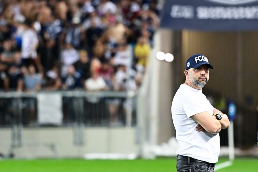 Gérard Lopez na hřišti Girondins Bordeaux.