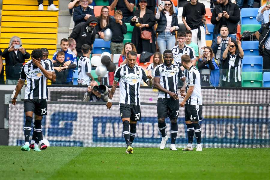 Udinese flew out of the blocks