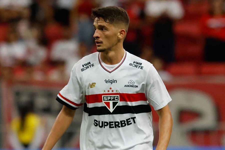 Pablo Maia sofreu mais um problema físico com a camisola do São Paulo