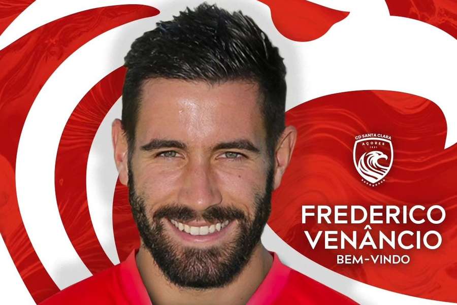 Frederico Venâncio passou as últimas quatro épocas em Espanha