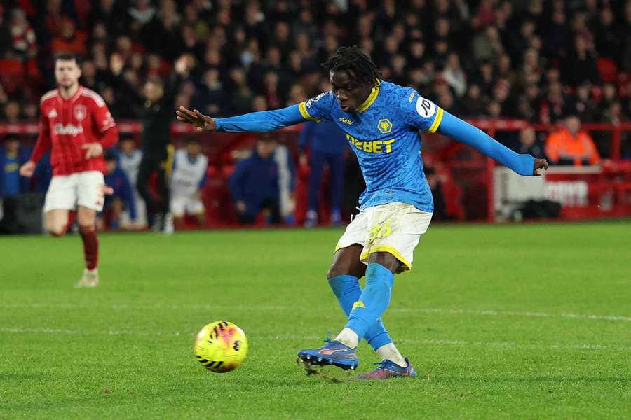 Mateus Mané ao serviço do Wolverhampton Mateus Mané ao serviço do Wolverhampton