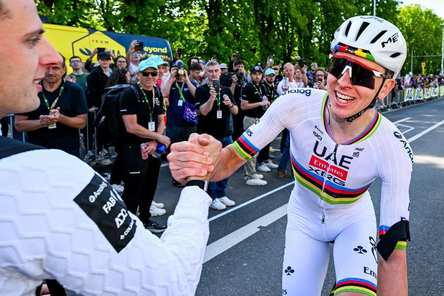 Pogacar trzeci raz z rzędu najlepszy w klasyku Liege-Bastogne-Liege