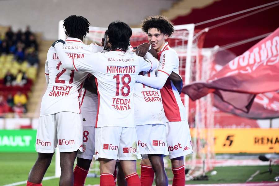Monaco are five points off PSG
