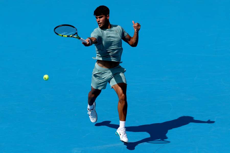 Carlos Alcaraz was victorious in his third round match in Cincinnati.