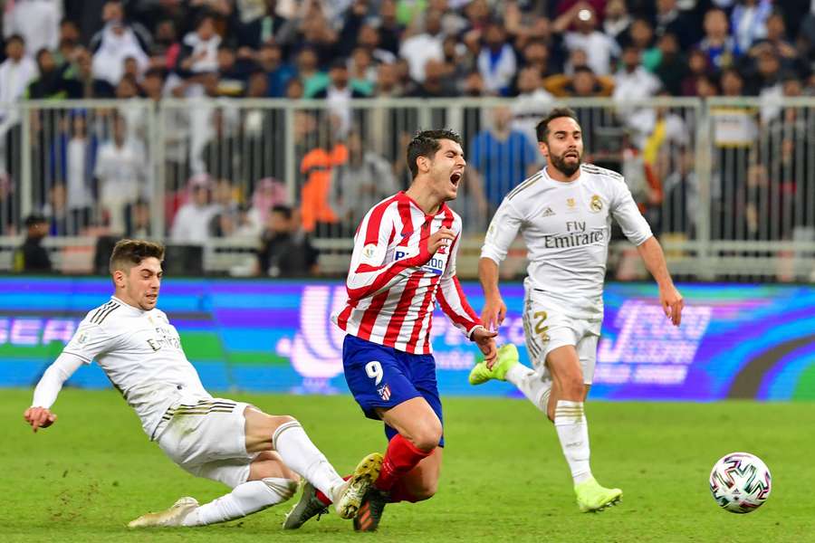 Valverde, tackling decisiv asupra lui Morata, în Supercupa Spaniei din 2020