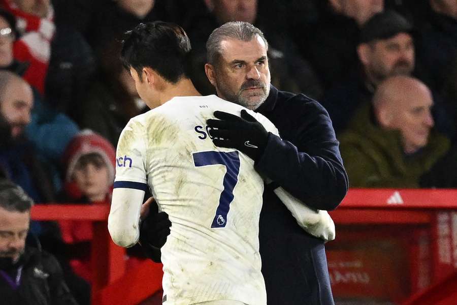 Ange Postecoglou și Son Heung-min