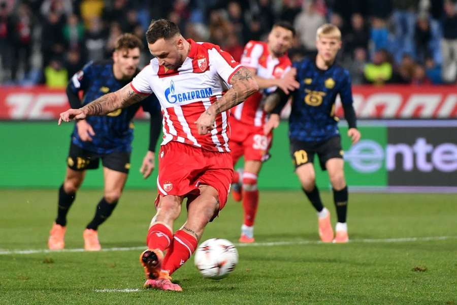 Marko Arnautovic trifft gegen Lille per Elfmeter