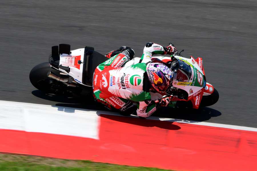 Johann Zarco au Mans, ce vendredi.