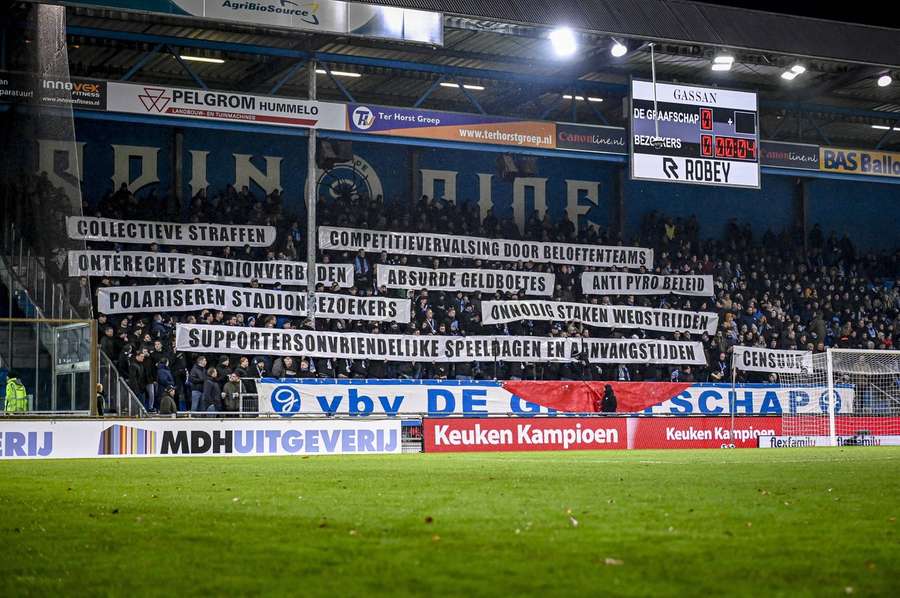 Protesten van De Graafschap-fans