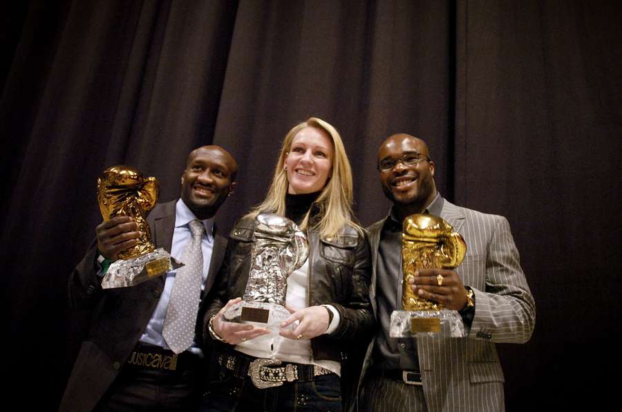 Anne-Sophie Mathis a reçu le Gant d'Argent en 2007