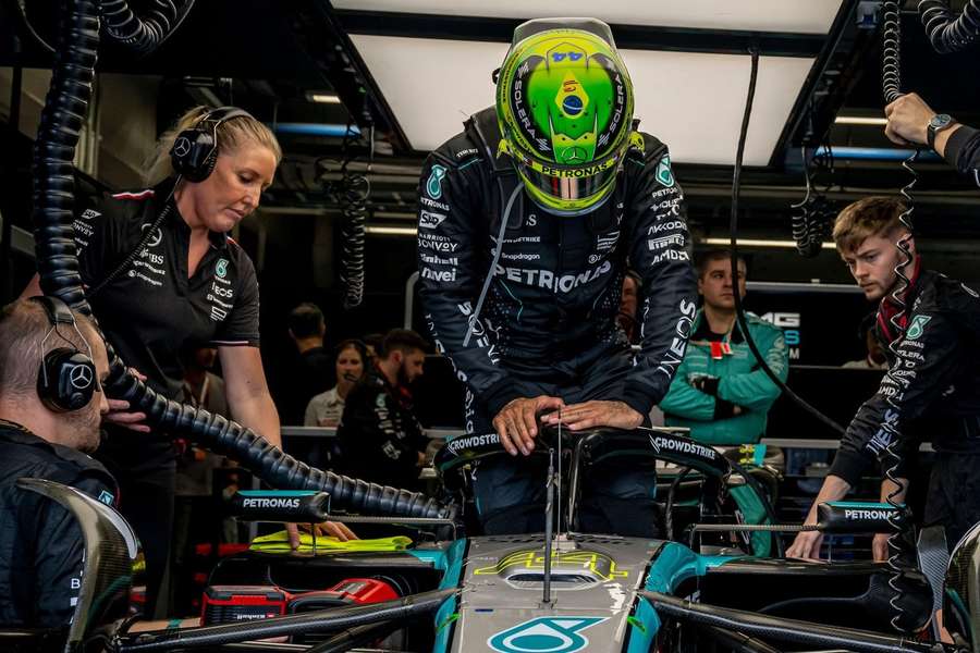 Hamilton's time with Mercedes is nearing its end