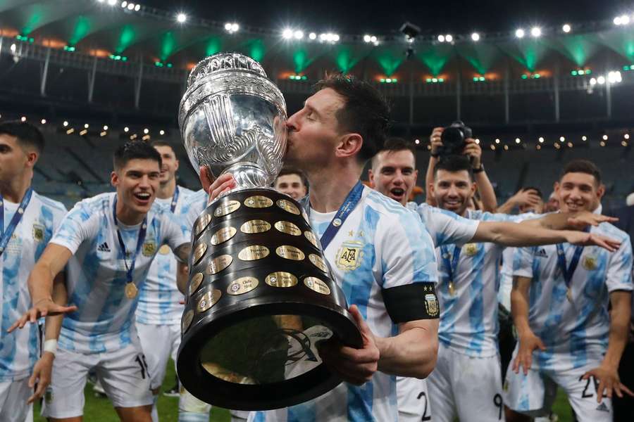 Lionel Messi sa v lete 2021 dočkal vytúženej trofeje Copa América.