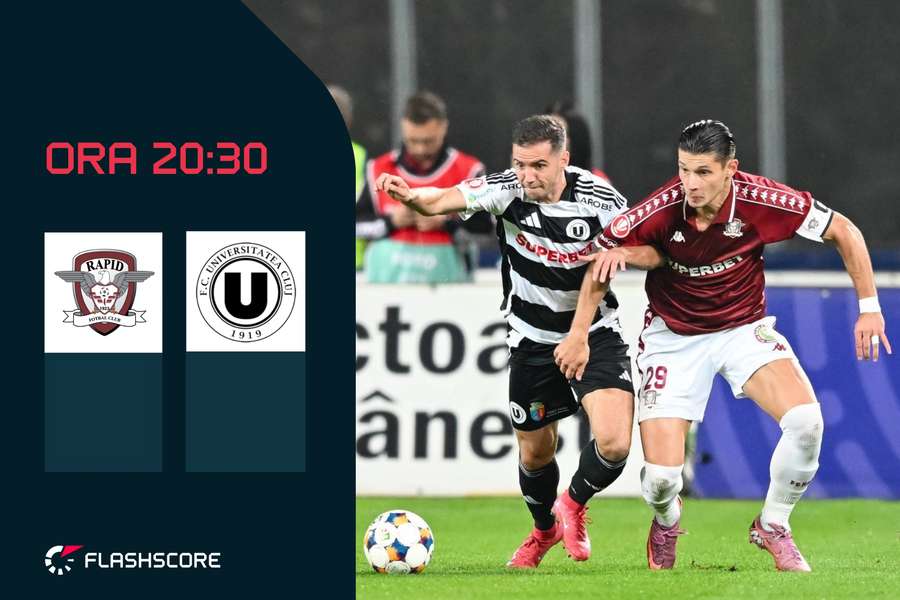 LIVE Superliga 20:30 Rapid - ”U” Cluj
