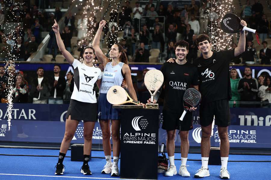 Coello-Tapia y Gemma-Delfi celebran en París