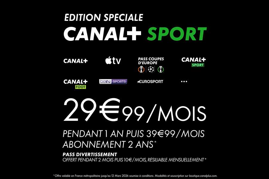 Le Multiplex CANAL+ : le seul moyen de tout voir en temps réel.