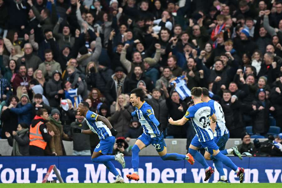 Brighton strzela gola w końcówce i eliminuje Liverpool z Pucharu Anglii