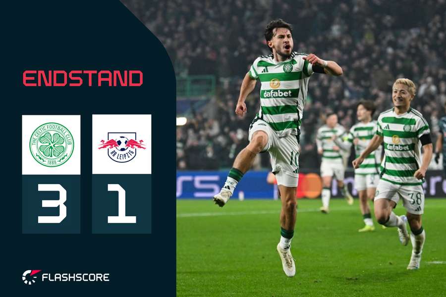 Der Deutsche Nicolas Kühn war der Held des Abends im Celtic Park.