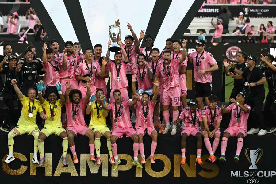 Inter Miami lifted the MLS Cup on Saturday at home after beating the Vancouver Whitecaps. Inter Miami lifted the MLS Cup on Saturday at home after beating the Vancouver Whitecaps.