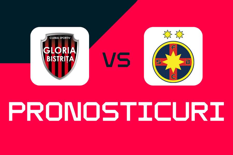 Gloria Bistrița - FCSB: Pronosticuri, cele mai bune pariuri și cote Cupa României Gloria Bistrița - FCSB: Pronosticuri, cele mai bune pariuri și cote Cupa României
