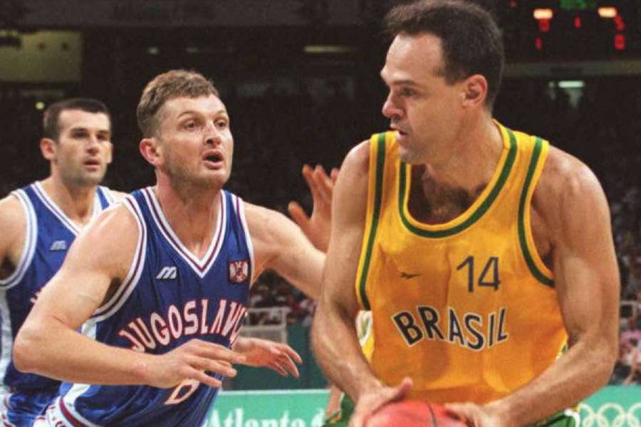 Oscar durante os Jogos Olímpicos de 1996