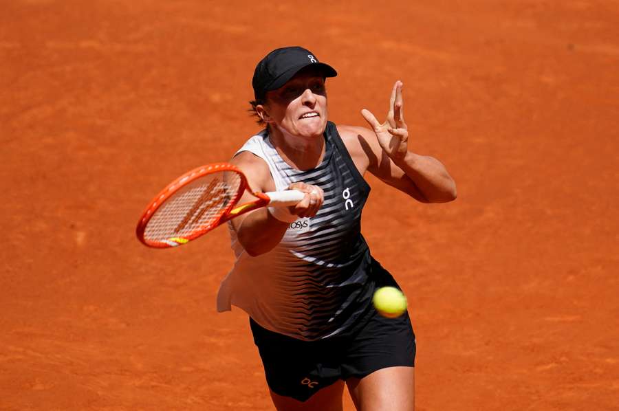 Eliminacja w dramatycznych oklicznościach, Iga Świątek 