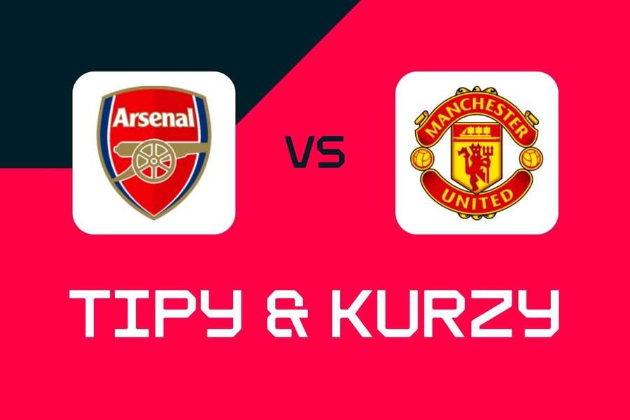 Arsenal - Manchester United: Tipy, najlepšie stávky a kurzy (Premier League).