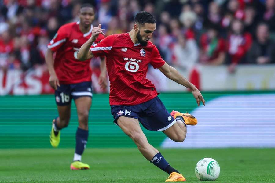 Nabil Bentaleb a rejoint Lille l'été dernier.