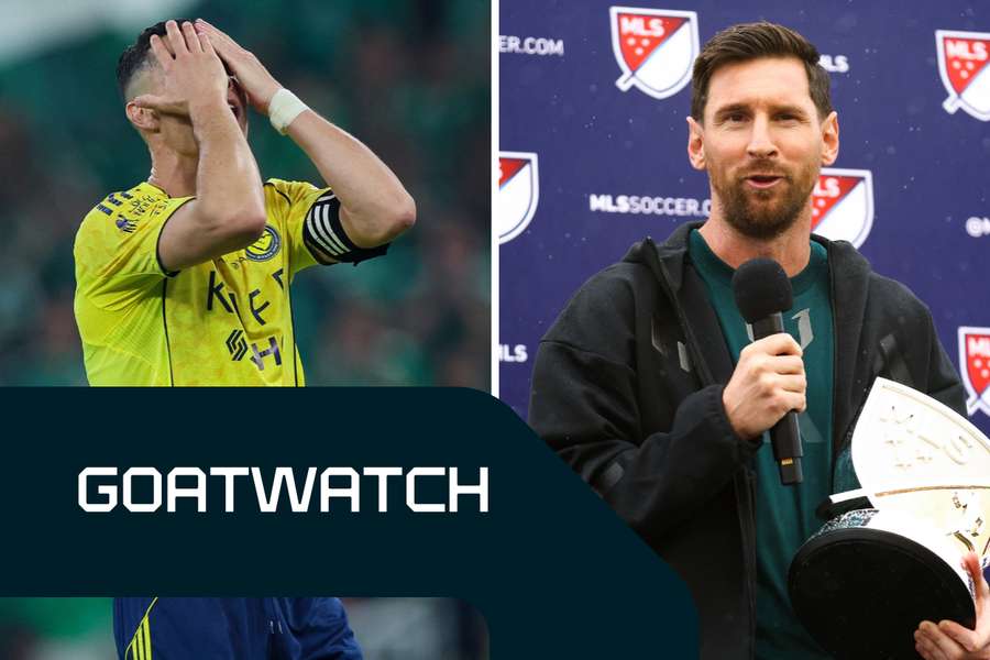 GOATwatch: Der wöchentliche Vergleich zwischen Cristiano Ronaldo und Lionel Messi GOATwatch: Der wöchentliche Vergleich zwischen Cristiano Ronaldo und Lionel Messi