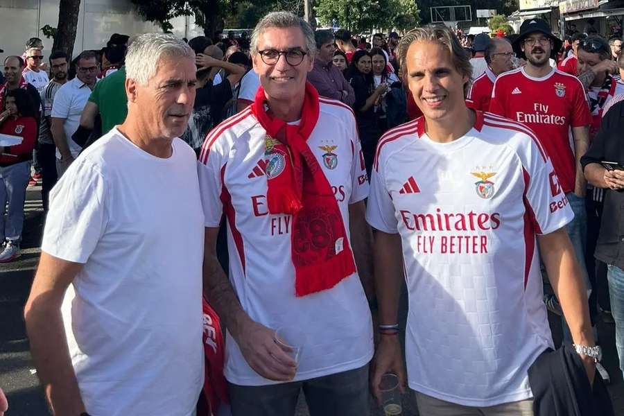 Vítor Paneira, João Noronha Lopes e Nuno Gomes Vítor Paneira, João Noronha Lopes e Nuno Gomes