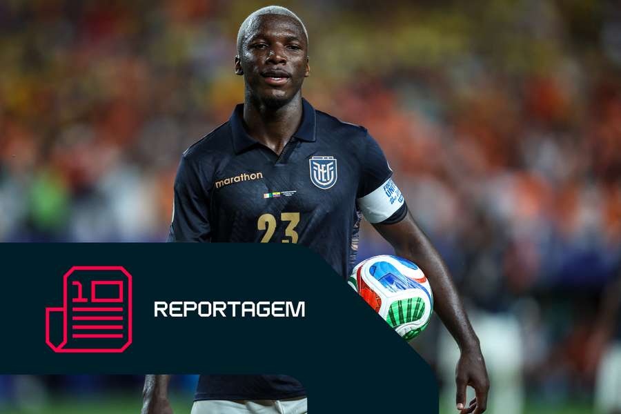 Moisés Caicedo, médio do Chelsea e do Equador Moisés Caicedo, médio do Chelsea e do Equador