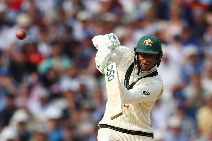 Usman Khawaja was man of the match in the first test