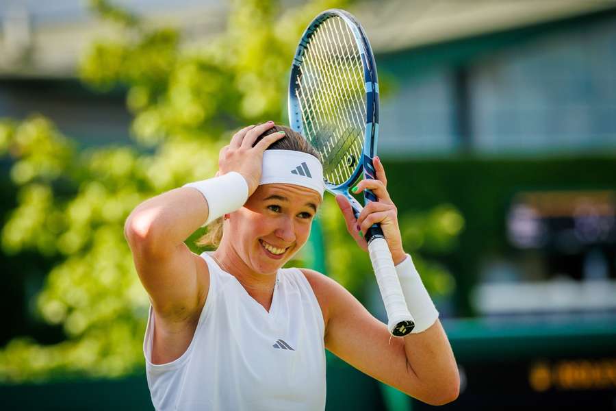 Bartůňková je se svým působením ve Wimbledonu spokojená. Bartůňková je se svým působením ve Wimbledonu spokojená.