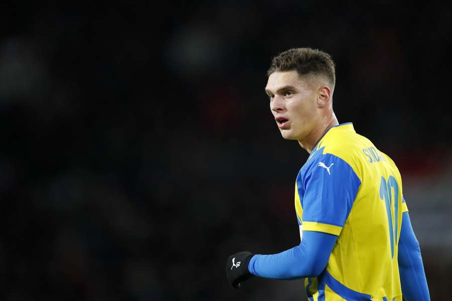Georgiy Sudakov, médio de 22 anos do Shakhtar