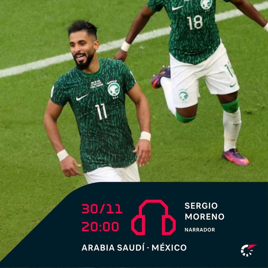 Audiocomentario del Arabia Saudí - México