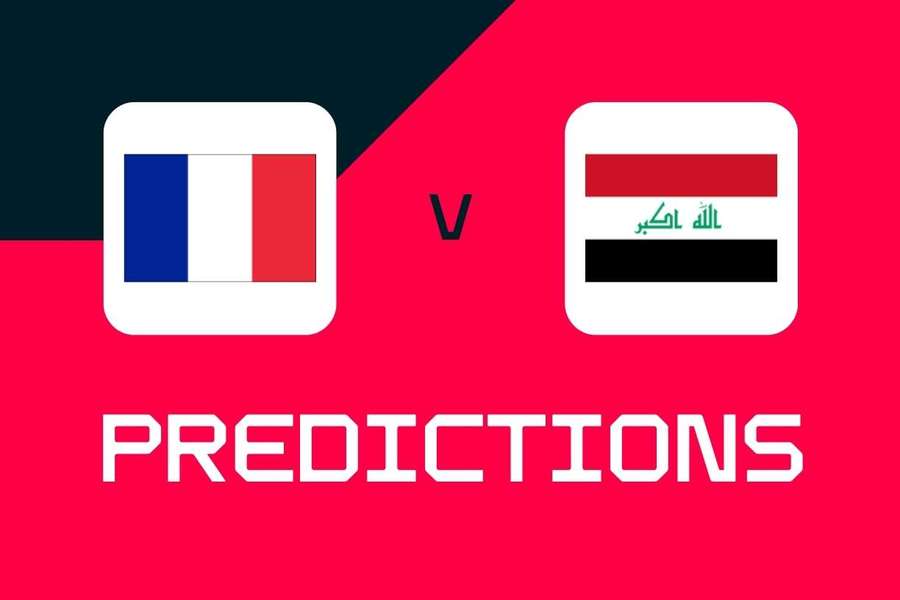 France v Iraq: World Cup predictions, best bets and odds France v Iraq: World Cup predictions, best bets and odds