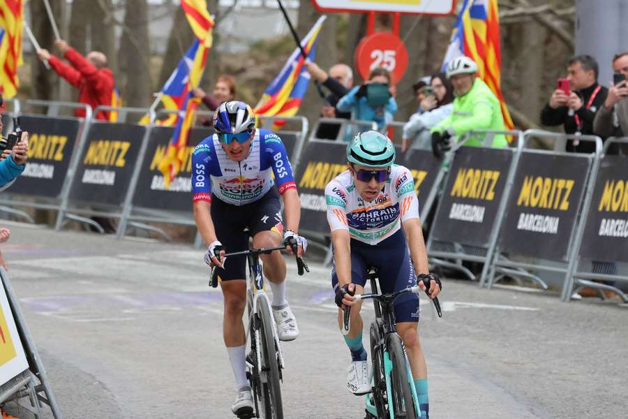 Lipowitz (l.) hatte am Vortag den Podiumsplatz erobert Lipowitz (l.) hatte am Vortag den Podiumsplatz erobert