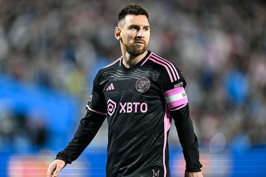 Inter Miami's Lionel Messi, pictured against Charlotte FC