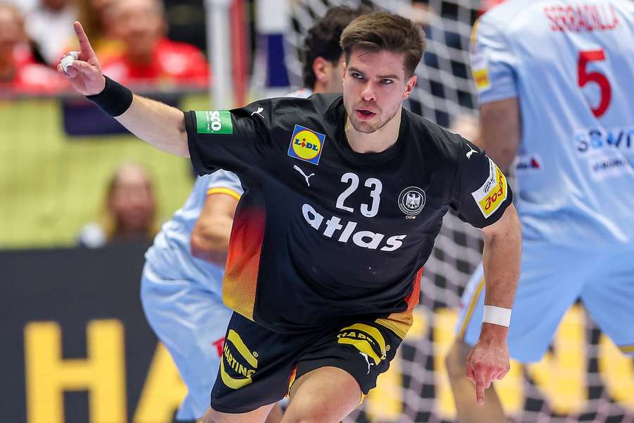 Renārs Uščins is one of the key players for Germany at the European Championships