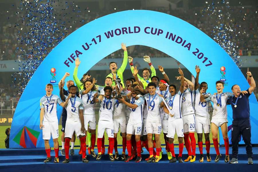 England's U17 World Cup winners