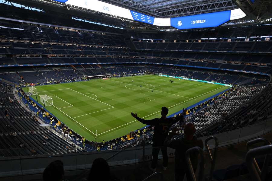 Panorámica del Santiago Bernabéu