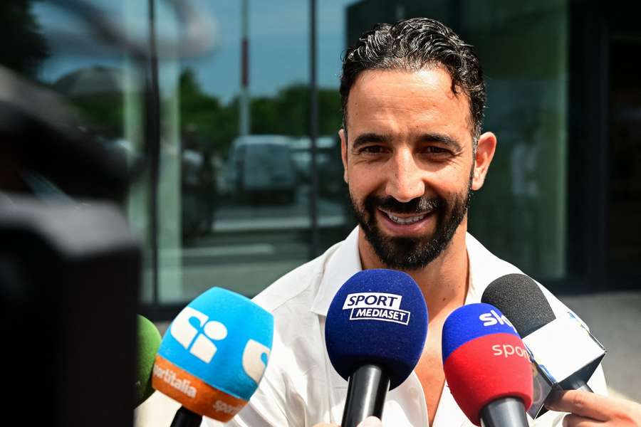 Ruben Amorim la sosirea la Milano
