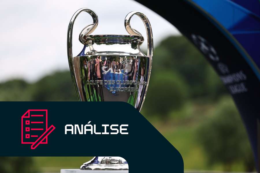O troféu da Liga dos Campeões que Inter e Paris SG procuram conquistar