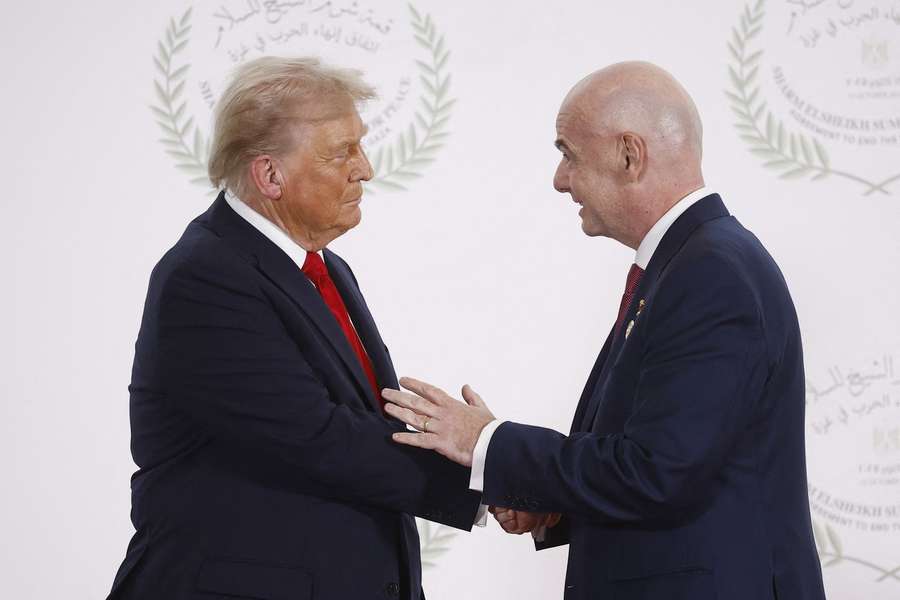 Infantino scheint gewillt zu sein, Trumps Wünsche zu erfüllen