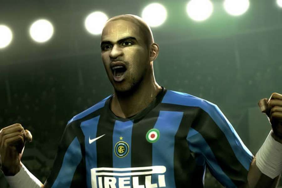 Adriano era imparable en el Pro Evolution Soccer 6