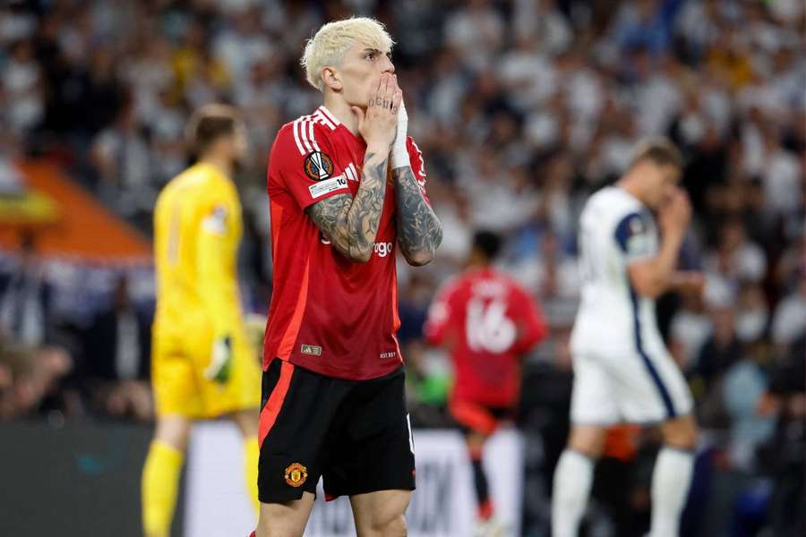 Garnacho, jugador del United